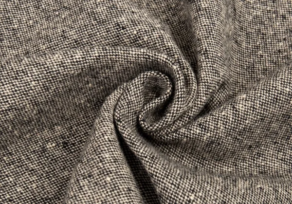 ヨウジヤマモト ファムYohji Yamamoto FEMME ツィード切替ショールカラーセットアップスーツ グレー2 K-82628_018