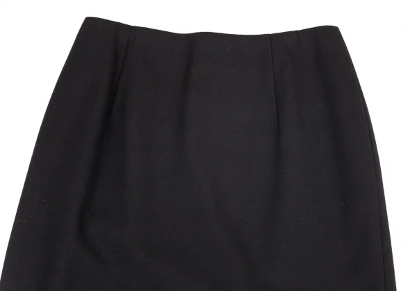 ヨウジヤマモト ファムYohji Yamamoto FEMMEウールギャバロングスカート 黒M K-82641_003