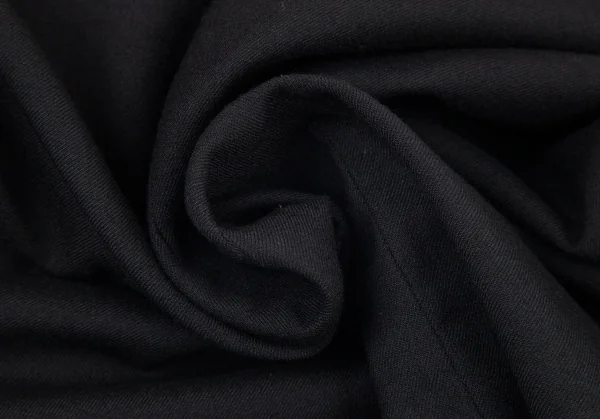 ヨウジヤマモト ファムYohji Yamamoto FEMMEウールギャバロングスカート 黒M K-82641_009