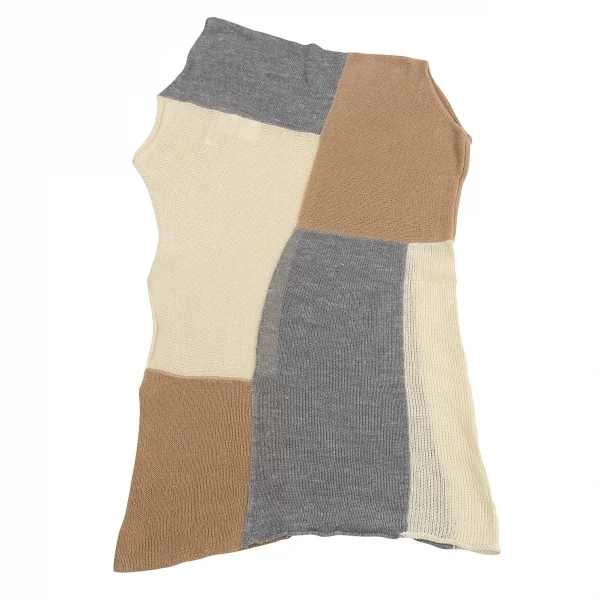 Yohji Yamamoto NOIR Linen Cotton Sleeveless Knit K-82648_010