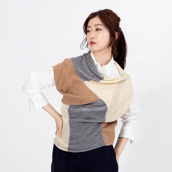 Yohji Yamamoto NOIR Linen Cotton Sleeveless Knit K-82648_013