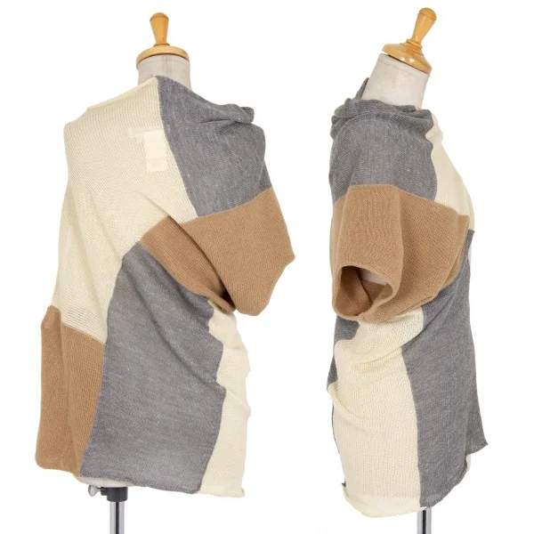 Yohji Yamamoto NOIR Linen Cotton Sleeveless Knit K-82648_002