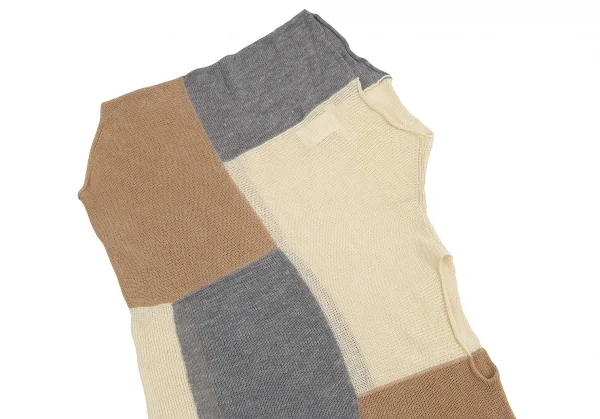 Yohji Yamamoto NOIR Linen Cotton Sleeveless Knit K-82648_004