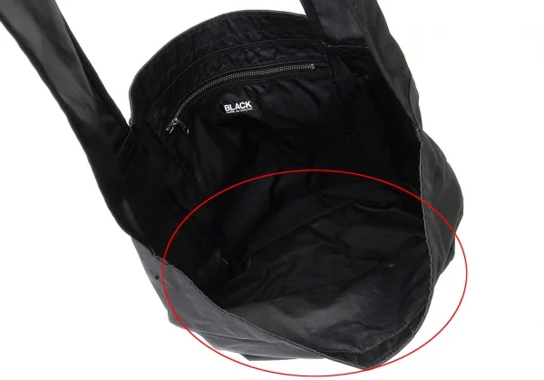 BLACK COMME des GARCONS ナイロンショルダーバッグ COMME des GARCONS/コムデギャルソン ショルダーバッグ ナイロン