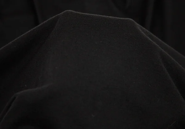 ワイズY's コットンレーヨン袖スリットドルマンビッグシルエットカットソー 黒2 K-82714_011