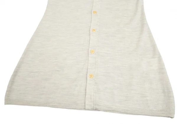 45rpm ウールニット長袖シャツ アイボリー ライトグレージュ2 K-82840_010