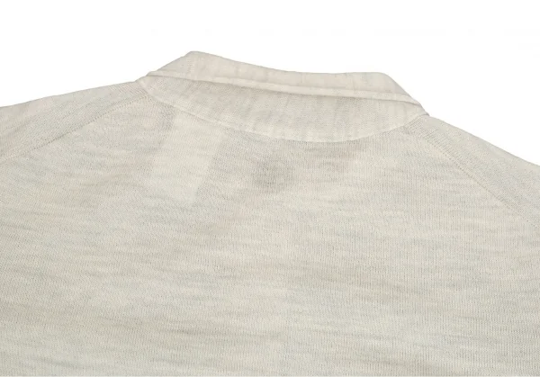 45rpm ウールニット長袖シャツ アイボリー ライトグレージュ2 K-82840_014