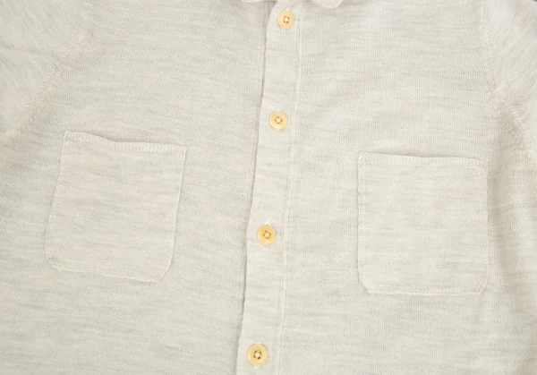 45rpm ウールニット長袖シャツ アイボリー ライトグレージュ2 K-82840_006
