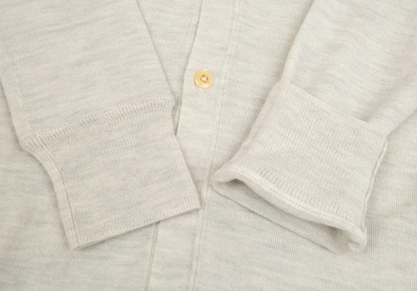 45rpm ウールニット長袖シャツ アイボリー ライトグレージュ2 K-82840_009