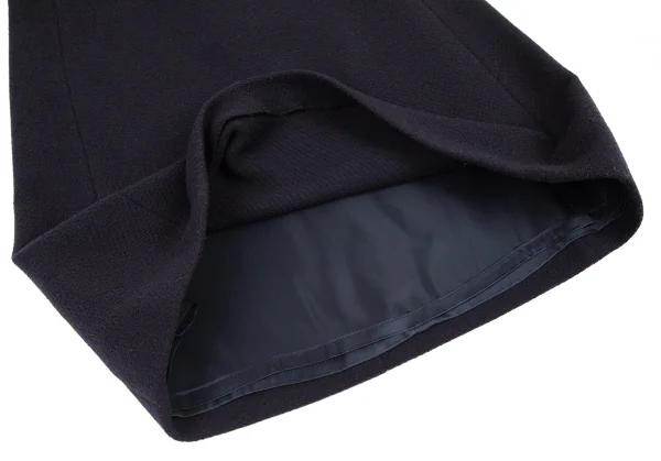 ミュウミュウmiumiu カシミヤ混ウールスカート 紺38 K-82883_005