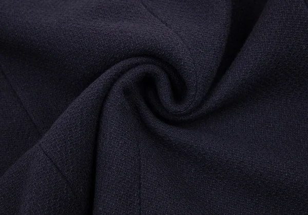 ミュウミュウmiumiu カシミヤ混ウールスカート 紺38 K-82883_009