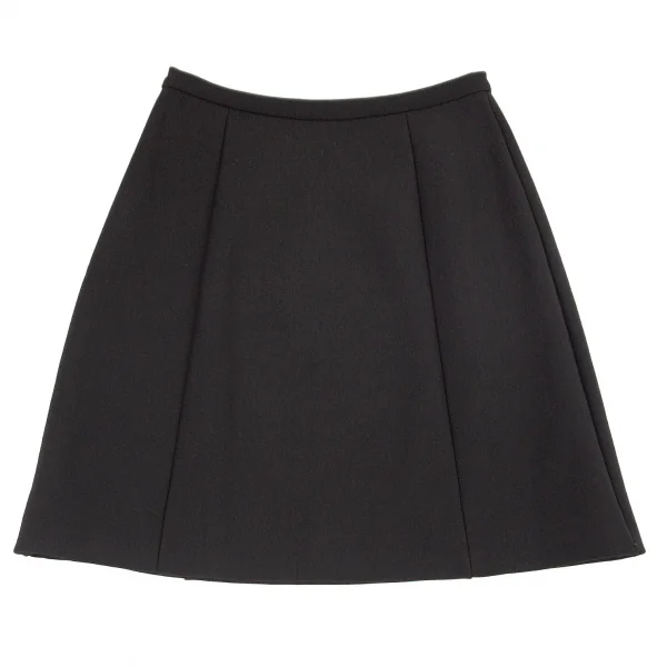 プラダPRADA 中綿ストレッチスカート 黒38 K-82889_008