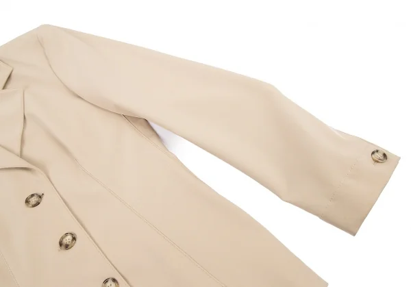 プラダPRADA ポリストレッチ3Bジャケット ベージュ38 K-82890_007