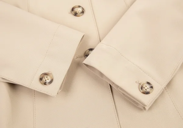プラダPRADA ポリストレッチ3Bジャケット ベージュ38 K-82890_008