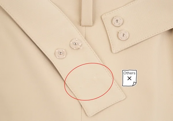 プラダPRADA ポリストレッチベルテッドプリーツスカート ベージュ38 K-82891_005