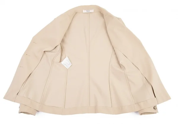 プラダPRADA ポリストレッチ3Bセットアップスーツ ベージュ38 K-82892_008