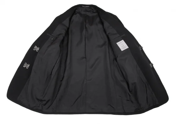 ヨウジヤマモトプールオム　ウールギャバジャケット　サイズ４ ヨウジヤマモト プールオムYohji Yamamoto POUR HOMME オールドギャバ