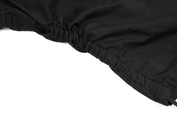 ヨウジヤマモト プールオムYohji Yamamoto POUR HOMME コットン染めラグランジャケット 黒3 K-82943_008
