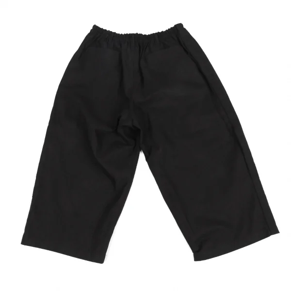 ヨウジヤマモト プールオムYohji Yamamoto POUR HOMME コットンサイドラインワイドパンツ 黒4 K-82967_010