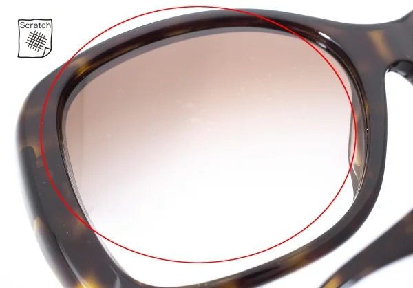 プラダPRADA SPR32P サイドロゴプレートサングラス ブラウン57□17 K-82981_015