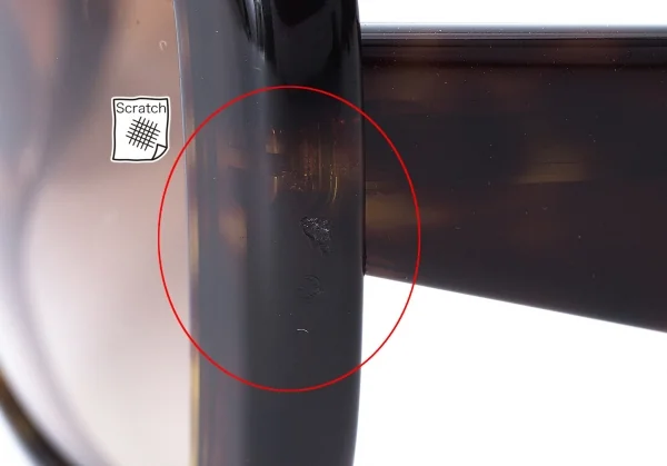 プラダPRADA SPR32P サイドロゴプレートサングラス ブラウン57□17 K-82981_006