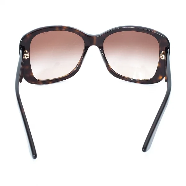 プラダPRADA SPR32P サイドロゴプレートサングラス ブラウン57□17 K-82981_008