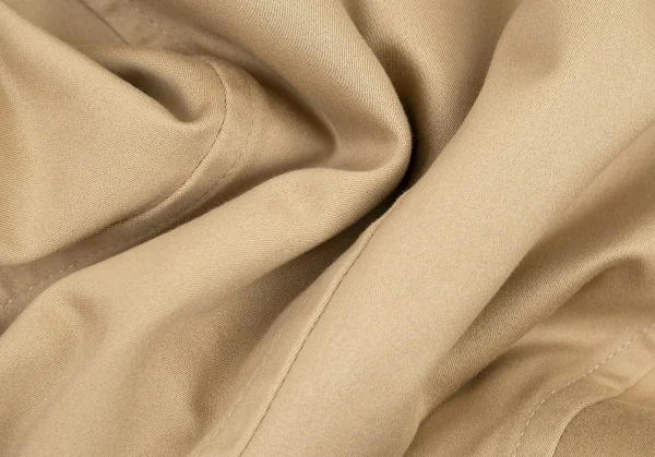 ワイズY's コットンレーヨンスタンドカラージャケット ベージュ2 K-83011_017