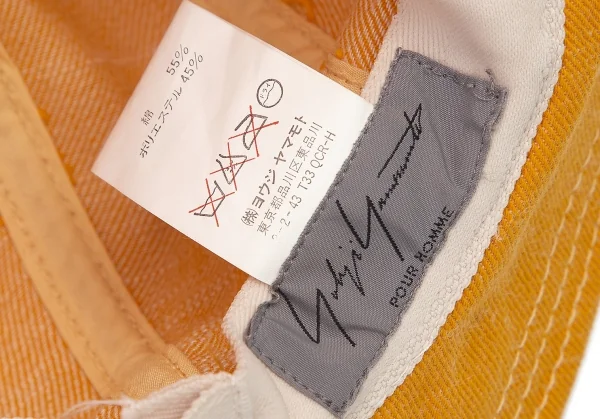 Yohji Yamamoto POUR HOMME Cotton Mountain Hat K-83052_009