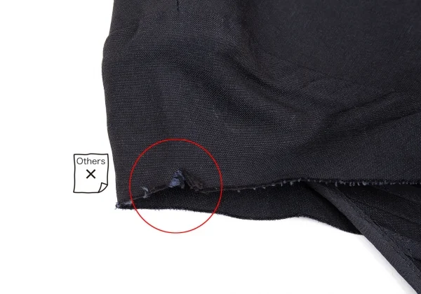 ヨウジヤマモト ノアールYohji Yamamoto NOIR コットンリネンフレンチスリーブピークドラペルロングジャケット 紺1 K-83070_008