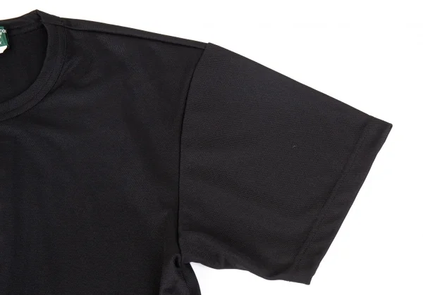 コムデギャルソン オムプリュス エバーグリーンCOMME des GARCONS HOMME PLUS EVER GREEN 裏ピラミッドスタッズメッシュTシャツ 黒M K-83137_003