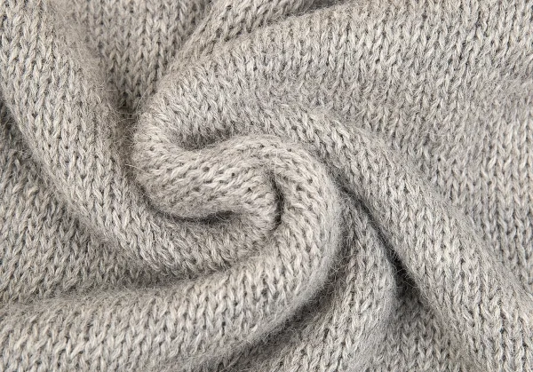 コムデギャルソン オムプリュスCOMME des GARCONS HOMME PLUS ビッグシルエットハイネックアルパカニットセーター ライトグレーM位 K-83163_009