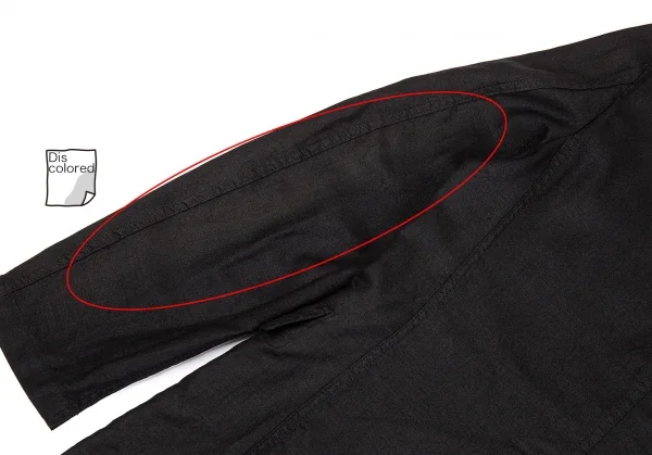 コムデギャルソン オムプリュスCOMME des GARCONS HOMME PLUS ピンクパンサー期リネン3Bジャケット 黒M K-83201_013