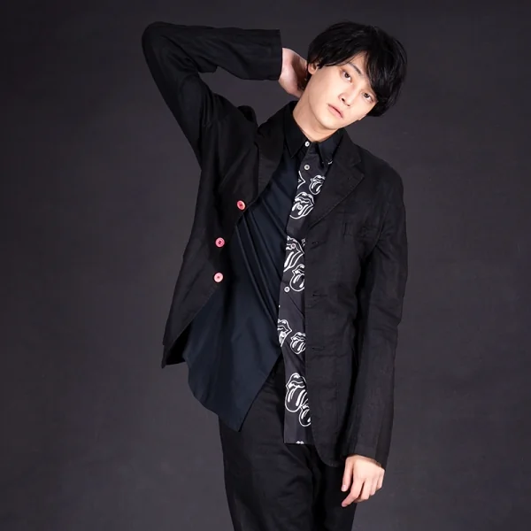 コムデギャルソン オムプリュスCOMME des GARCONS HOMME PLUS ピンクパンサー期リネン3Bジャケット 黒M K-83201_017