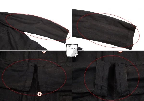 コムデギャルソン オムプリュスCOMME des GARCONS HOMME PLUS ピンクパンサー期リネン3Bジャケット 黒M K-83201_006