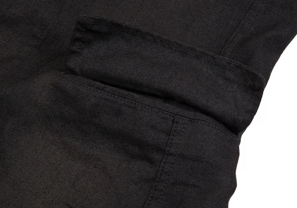 コムデギャルソン オムプリュスCOMME des GARCONS HOMME PLUS ピンクパンサー期リネン3Bジャケット 黒M K-83201_009