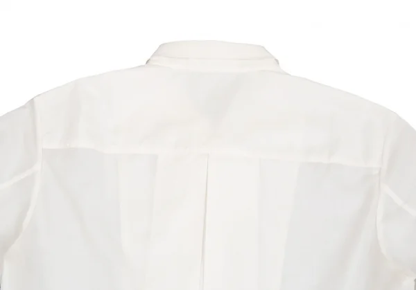 イッセイミヤケペルマネンテISSEY MIYAKE PERMANENTE 切替デザインポリシャツ 白2 K-83284_012
