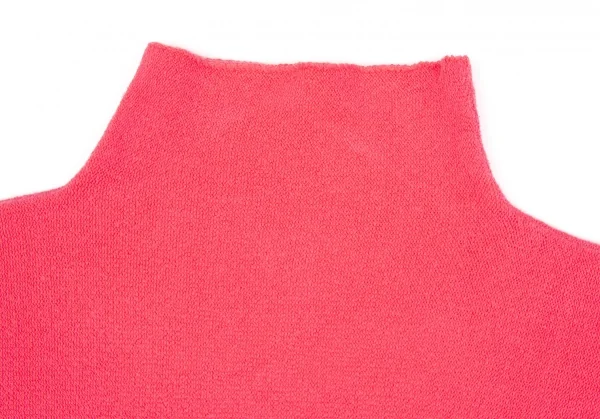 イッセイミヤケ ハートISSEY MIYAKE HaaT ドルマン半袖ハイネックパイルシームレスニット ショッキングピンク2 K-83295_003