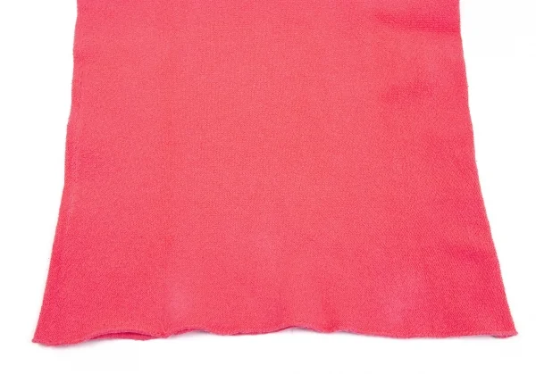 イッセイミヤケ ハートISSEY MIYAKE HaaT ドルマン半袖ハイネックパイルシームレスニット ショッキングピンク2 K-83295_006