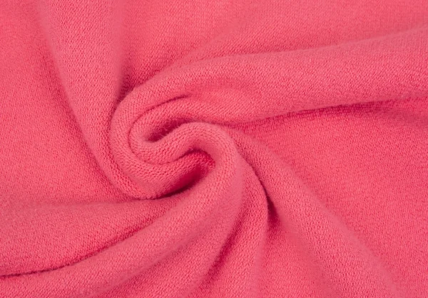 イッセイミヤケ ハートISSEY MIYAKE HaaT ドルマン半袖ハイネックパイルシームレスニット ショッキングピンク2 K-83295_009