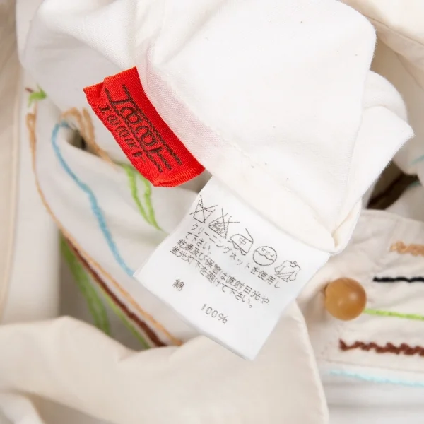 ISSEY MIYAKE HaaT Stitched Cotton Short Sleeve Shirt K-83297_020