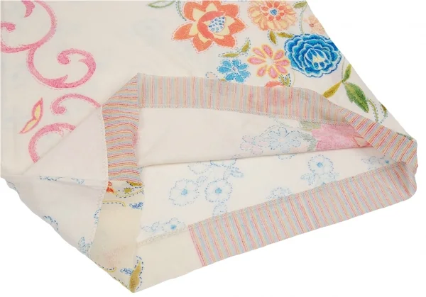 イッセイミヤケ ハートISSEY MIYAKE HaaT フラワープリント切替タンクトップ アイボリー他2 K-83313_009