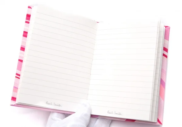 新品!ポールスミスPaul Smith ノート ピンク11×15 K-83354_004