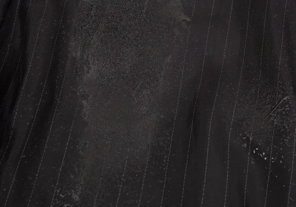 Yohji Yamamoto POUR HOMME Striped Glitter Coating Jacket K-83425_013
