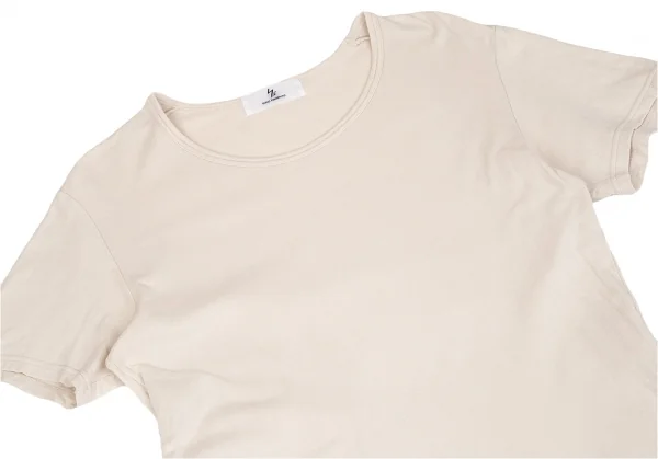 ワイズフォーメンY's for men 裾ボタンラウンドカットTシャツ 生成り3 K-83500_002