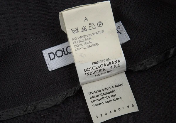 ドルチェ&ガッバーナDOLCE&GABBANA 裾ダブルセンタープレスパンツ 黒38 K-83546_014