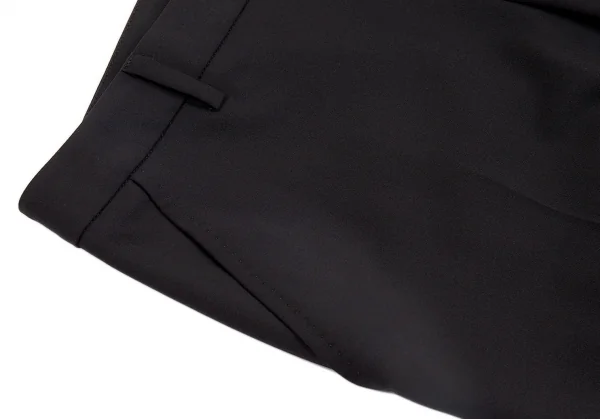 ドルチェ&ガッバーナDOLCE&GABBANA 裾ダブルセンタープレスパンツ 黒38 K-83546_003