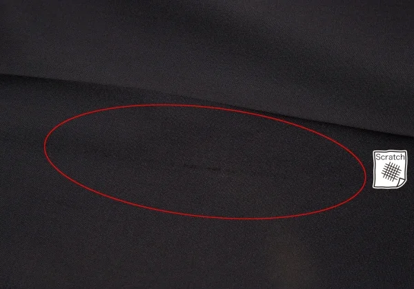 ドルチェ&ガッバーナDOLCE&GABBANA 裾ダブルセンタープレスパンツ 黒38 K-83546_007