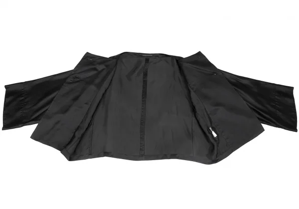 Yohji Yamamoto FEMME Silk Satin Wide Sleeve Jacket K-83577_013