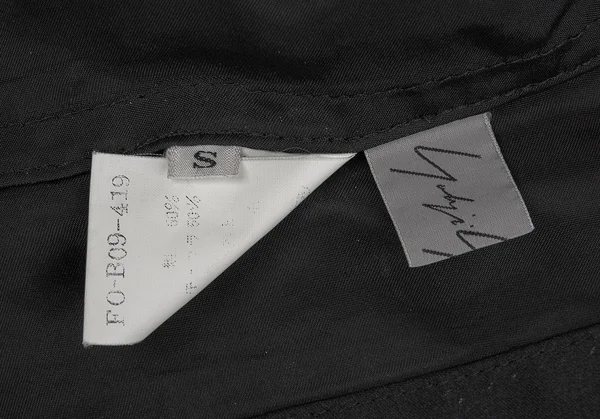 Yohji Yamamoto FEMME Silk Satin Wide Sleeve Jacket K-83577_018
