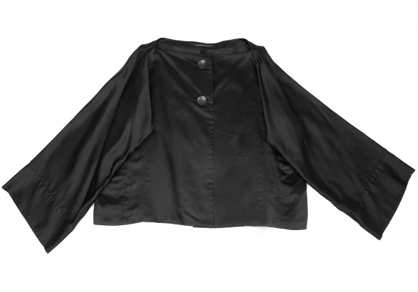 Yohji Yamamoto FEMME Silk Satin Wide Sleeve Jacket K-83577_002